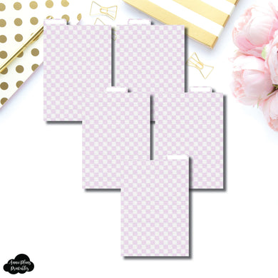 A6 Ring Dividers | Luxe Lilac 5 Top Tab Printable Dividers