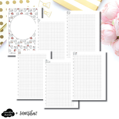 HWeeks Wide Size | SeeAmyDraw Timed Daily Grid Collab Printable Insert