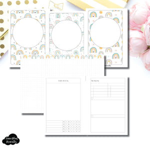 Personal Wide Rings Size | Self Care Printable Insert