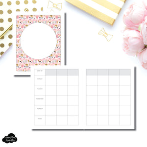 A5 Wide Rings Size | Lesson Planner 2.0 Printable Insert