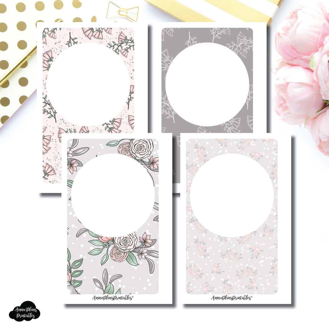 Pocket Rings Size | Blank Printable Covers for Inserts ©