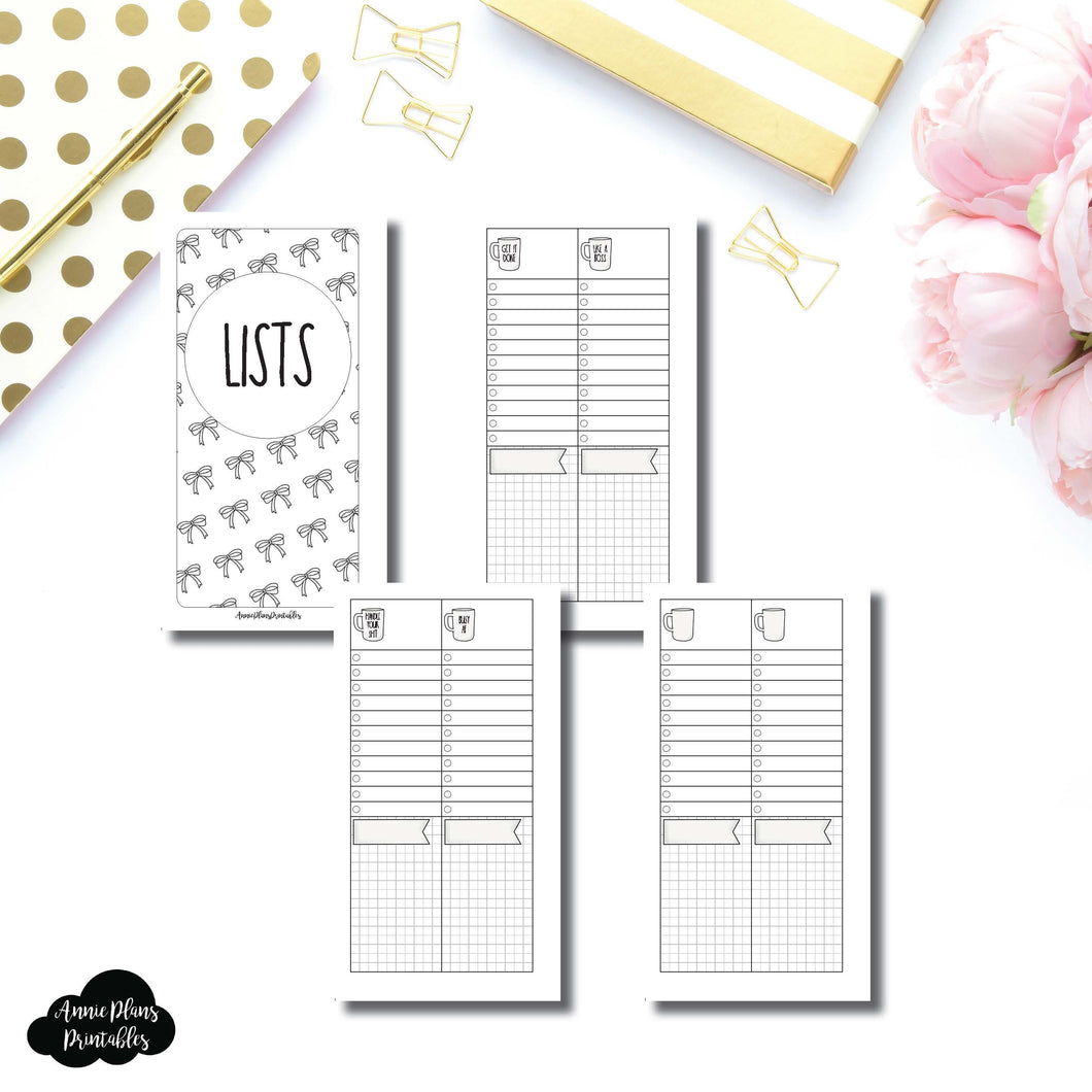 PERSONAL RINGS SIZE | 2 Column Lists Printable Insert ©