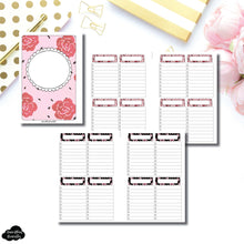Personal Wide Rings Size | Notes & Lists Bundle Printable Inserts ©