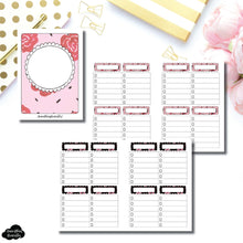 Micro TN Size | Notes & Lists Bundle Printable Inserts ©