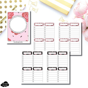 Micro TN Size | Notes & Lists Bundle Printable Inserts ©