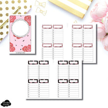 Pocket Rings Size | Notes & Lists Bundle Printable Inserts ©