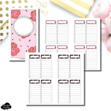 Personal TN Size | Notes & Lists Bundle Printable Inserts ©