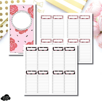 Standard TN Size | Notes & Lists Bundle Printable Inserts ©
