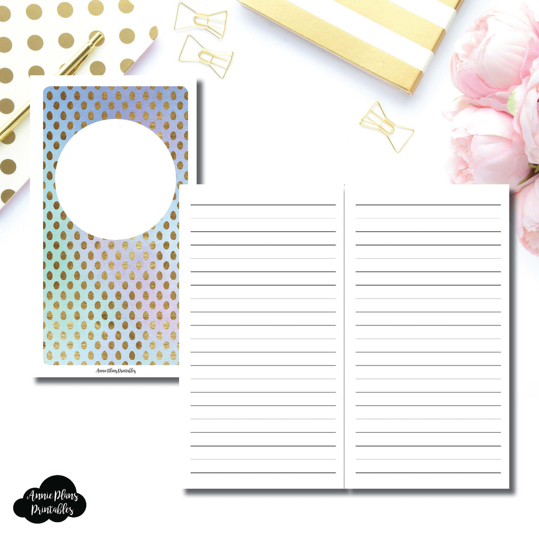 Personal TN Size | Hand Lettering/Calligraphy Practice Sheet Printable Insert ©