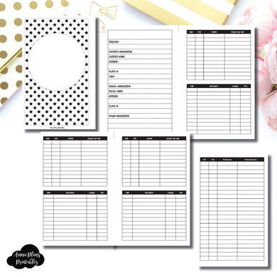 Mini HP Size | KIDS Information Printable Insert ©