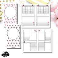 B6 SLIM TN Size | Spot Drop Birthday Bundle Collaboration Printable Inserts ©