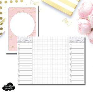 A6 Rings Size | List + Grid Collaboration Printable Insert