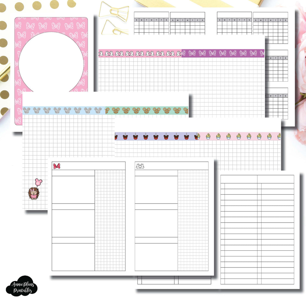 A6 Rings Size | Magical Plans Collaboration Printable Insert ...