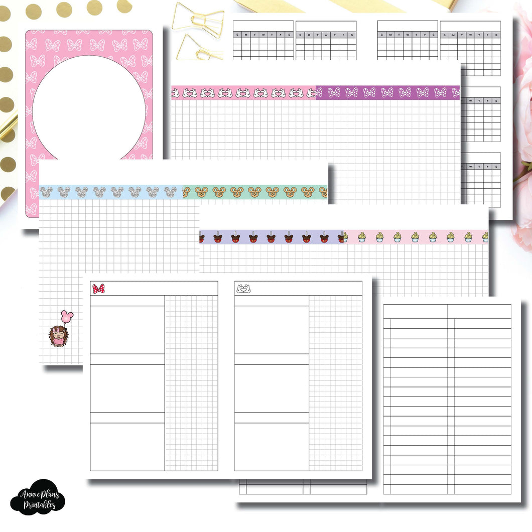 A6 Rings Size | Magical Plans Collaboration Printable Insert ©