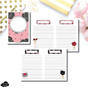 Classic HP Size | Notes & Lists Bundle Printable Inserts ©