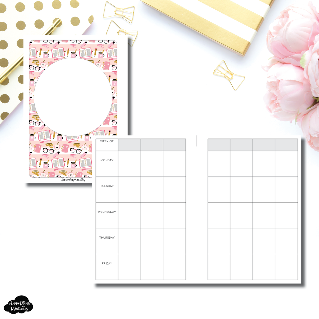 Classic HP Size | Lesson Planner 2.0 Printable Insert