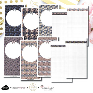 Standard TN Size | Blank Covers + Undated Grid Collaboration Printable Insert ©