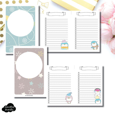 A6 Rings SIZE | Happie Scrappie Collaboration Lists Printable Insert ©
