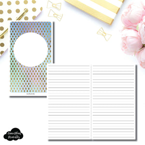 Cahier TN Size | Hand Lettering/Calligraphy Practice Sheet Printable Insert ©