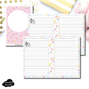 Personal Wide Rings Size | ShineStickerStudio Collaboration Printable Insert