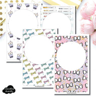 Cahier TN Size | Blank Printable Covers for Inserts ©