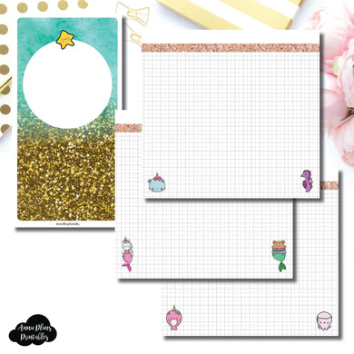 Standard TN Size | MommyLhey Designs Collaboration Plain Grid Printable Insert ©