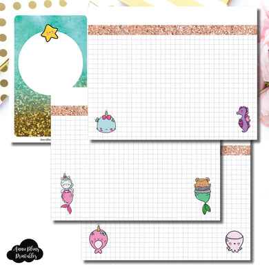 Pocket TN Size | MommyLhey Designs Collaboration Plain Grid Printable Insert ©