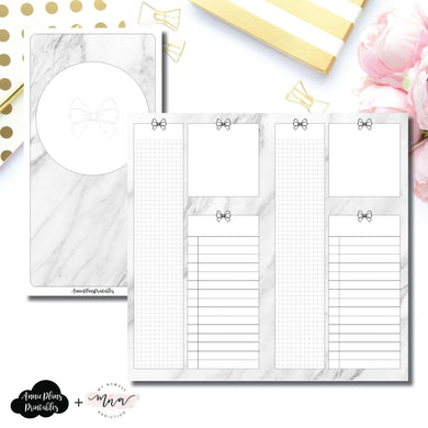 Standard TN Size | Undated Daily MyNewestAddiction Collaboration Printable Insert ©