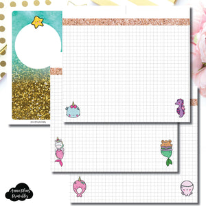 Personal Rings Size | MommyLhey Designs Collaboration Plain Grid Printable Insert ©