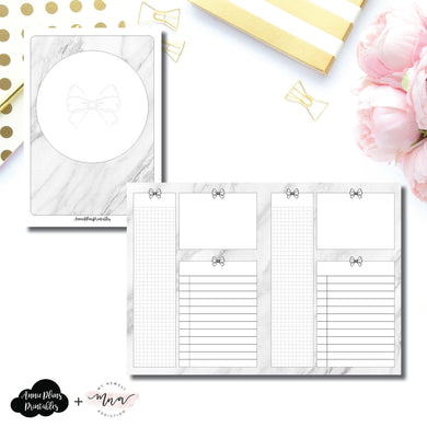 B6 Rings Size | Undated Daily MyNewestAddiction Collaboration Printable Insert ©