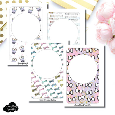 Pocket Rings Size | Blank Printable Covers for Inserts ©
