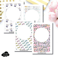 Pocket Rings Size | Blank Printable Covers for Inserts ©