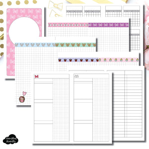 HWeeks Wide Size | Magical Plans Collaboration Printable Insert ©