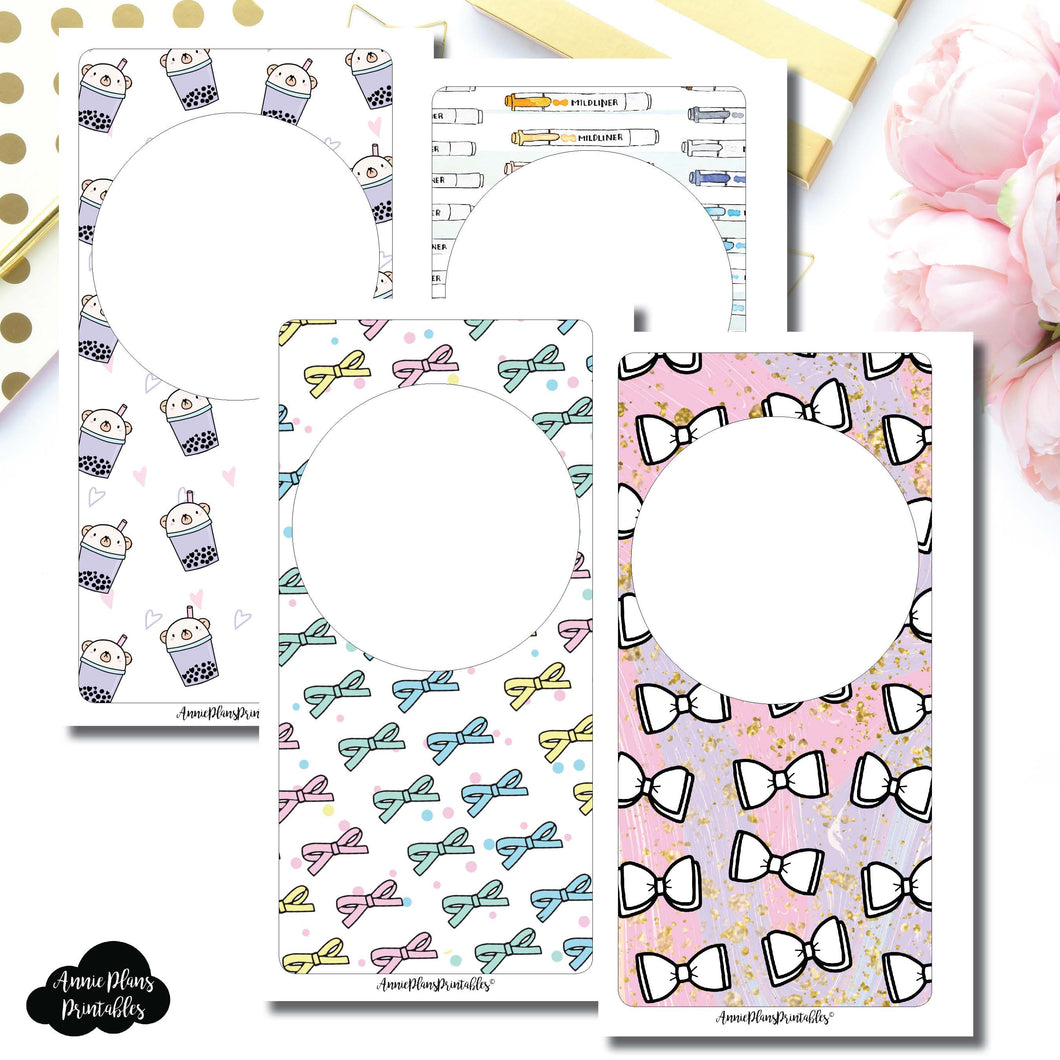 Personal Rings Size | Blank Printable Covers for Inserts ©