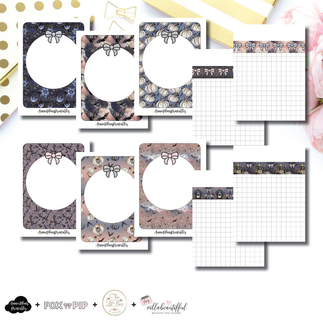 Micro TN Size | Blank Covers + Undated Grid Collaboration Printable Insert ©