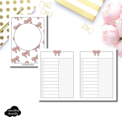 Micro TN Size | Fox & Pip Collaboration: List + Grid Column Printable Insert ©