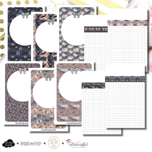 Pocket TN Size | Blank Covers + Undated Grid Collaboration Printable Insert ©