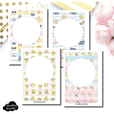 A6 Rings Size | Blank Printable Covers for Inserts ©