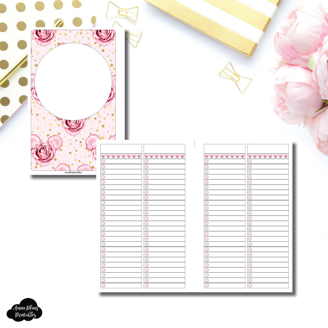 Half Letter Rings Size | Digital Dash by Planner Press List Collaboration Printable Insert