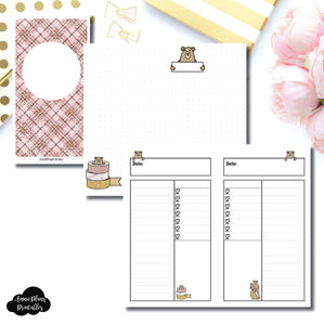 PERSONAL TN SIZE | Grumpy Bear Daily Collab Printable Insert ©