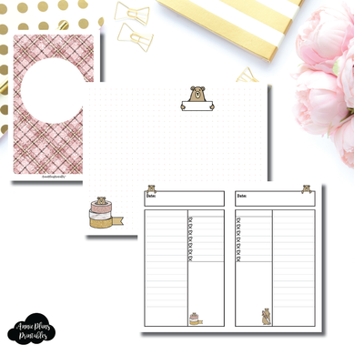 Mini HP SIZE | Grumpy Bear Daily Collab Printable Insert ©