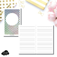 Pocket TN Size | Hand Lettering/Calligraphy Practice Sheet Printable Insert ©