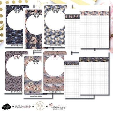 Pocket Rings Size | Blank Covers + Undated Grid Collaboration Printable Insert ©