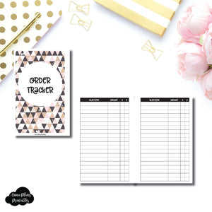 Mini HP SIZE | Basic Order Tracker Printable Insert ©