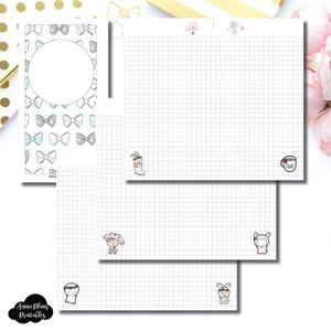 Personal Rings Size | theCoffeeMonsterzco & Sparkly Paper Co Collab Grid Printable Insert ©