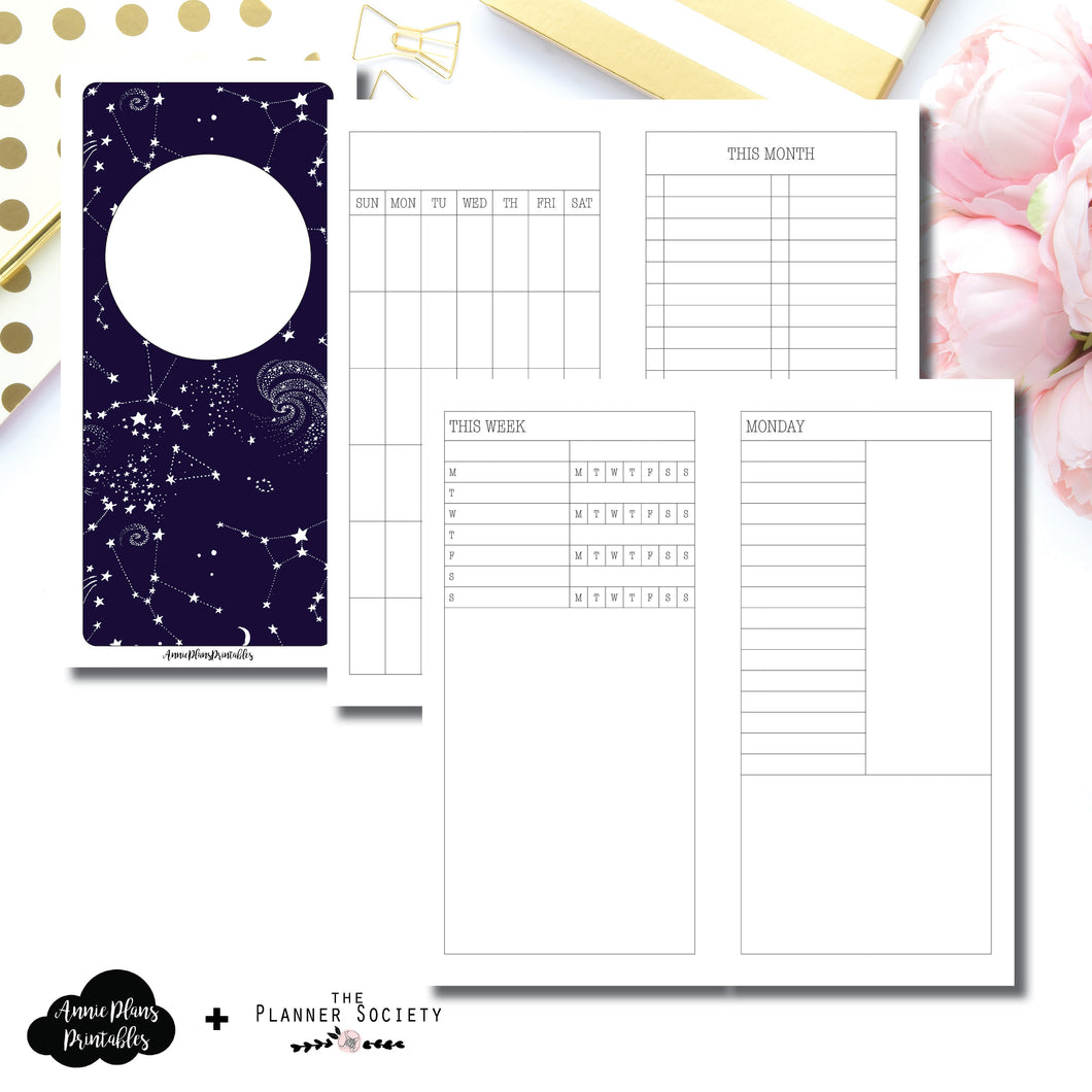 HWeeks Wide Size | LIMITED EDITION: NOV TPS Undated Daily Collaboration Printable Insert ©