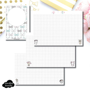 Personal Wide Rings Size | theCoffeeMonsterzco & Sparkly Paper Co Collab Grid Printable Insert ©