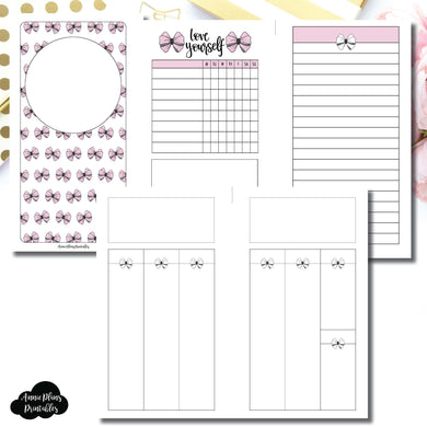 Personal Rings Size | Undated Week on 2 Weeks Shell's Scribbles Collaboration Printable Insert ©