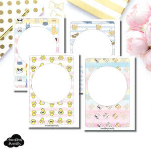 Personal Wide Rings Size | Blank Printable Covers for Inserts ©