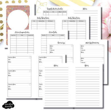 Pocket Rings Size  | Shop Owner Printable Insert